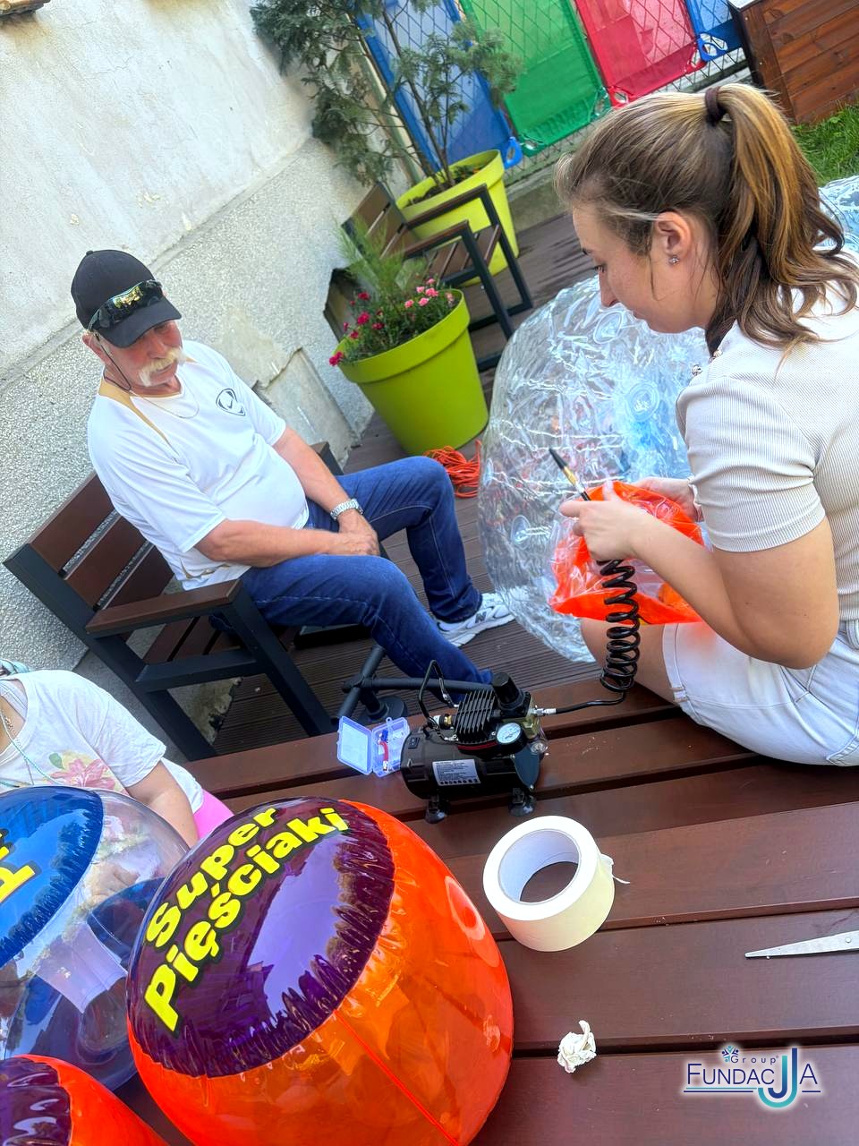 Kompresor grzeje — dmuchańce prawie gotowe